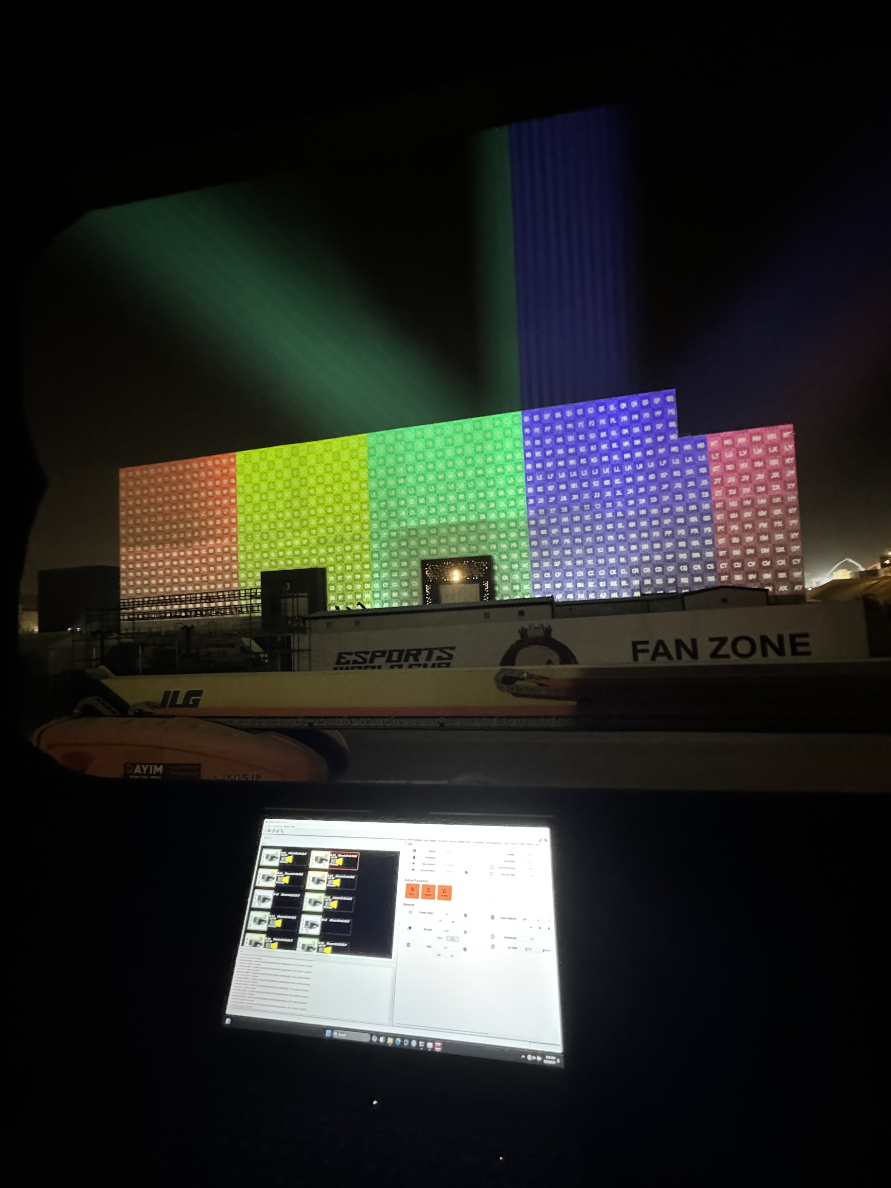 EWC Building Projection