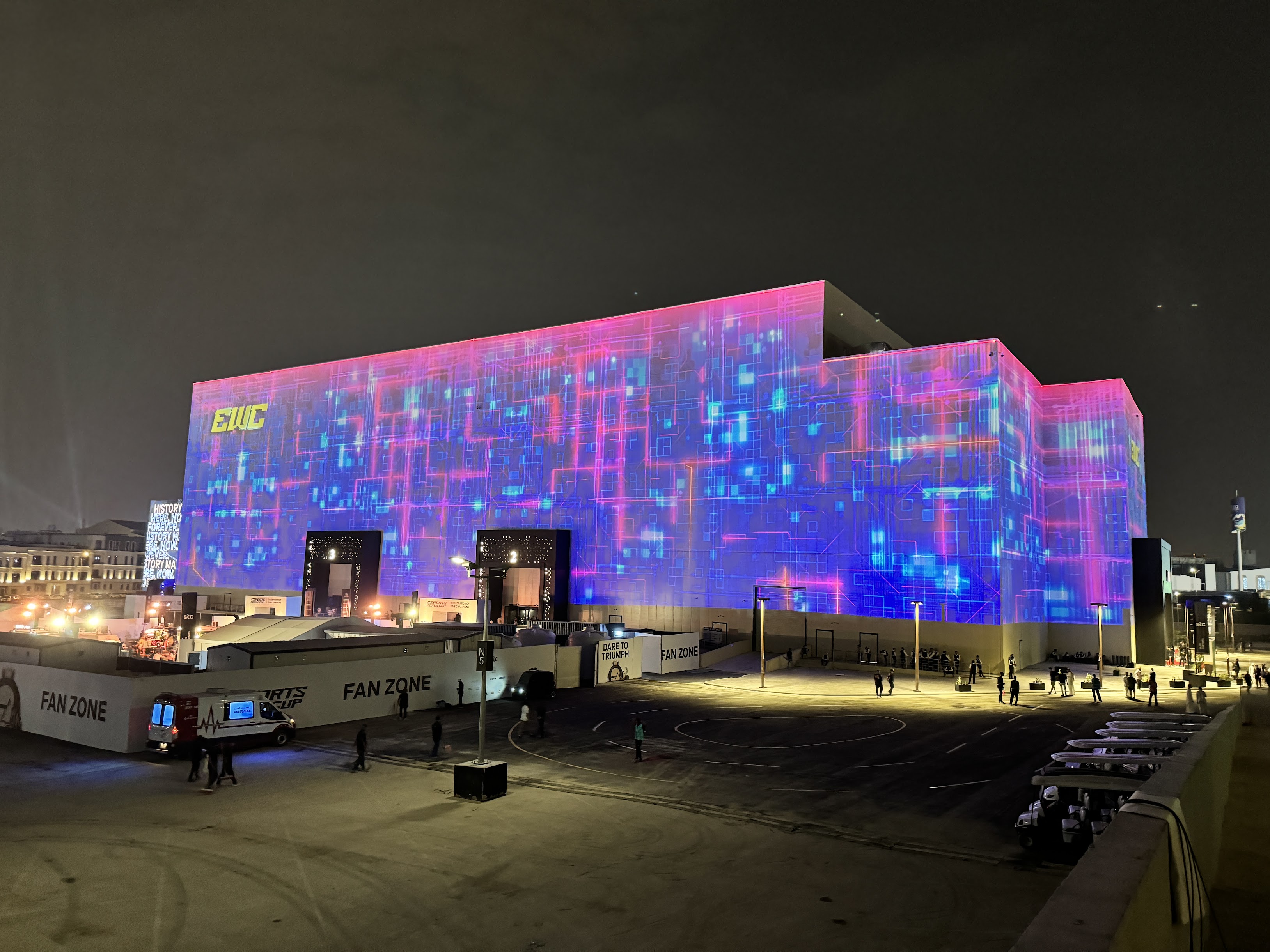 EWC Building Projection